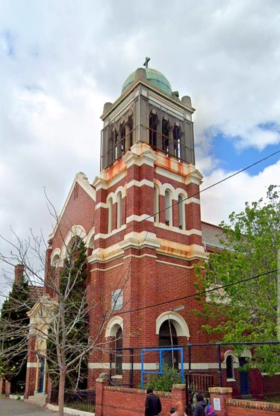 Before: the heritage building as it stood